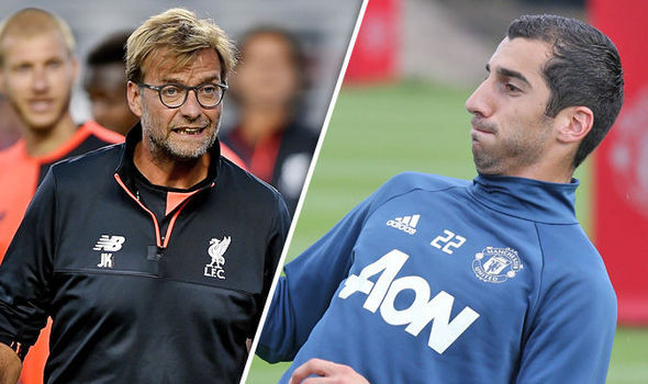 Henrik Mkhitaryan đội ơn Klopp. Tiền vệ người Armenia của M.U thổ lộ trong cuộc trả lời phỏng vấn hôm nay rằng, anh rất biết ơn và mắc nợ HLV Liverpool, Klopp vì nhờ nhà cầm quân người Đức mà anh đã trở thành cầu thủ giỏi hơn. Henrik Mkhitaryan và Klopp từng làm việc với nhau ở Dortmund, sẽ chạm trán nhau trong trận Liverpool tiếp đón M.U. Ảnh: Manchester Evening News