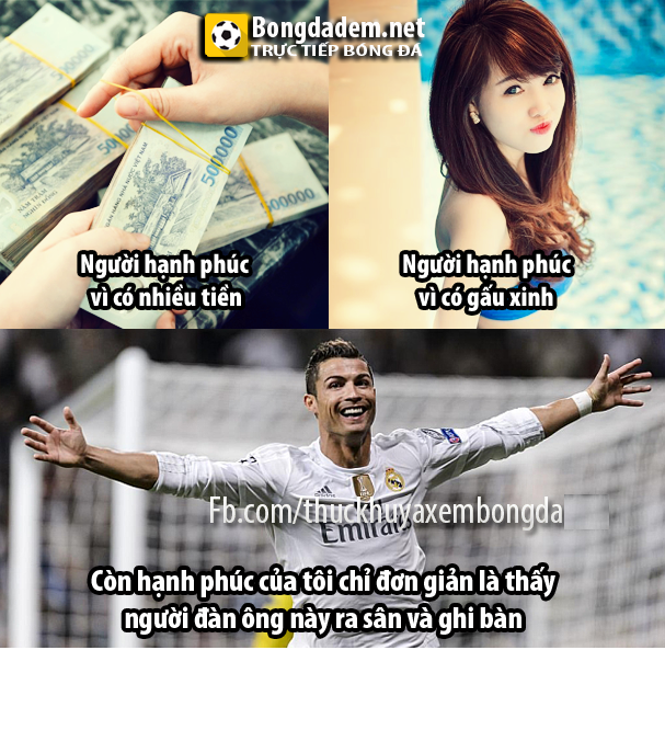 Niềm vui đơn giản của các fan CR7. Ảnh: Thức khuya xem bóng đá