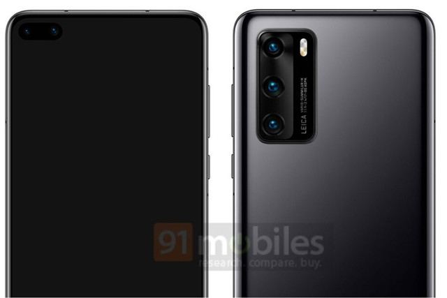 Huawei P40 Pro gây choáng váng với thiết kế "viên thuốc", camera "khủng" - Hình 3 Huawei P40 Pro gay choang vang voi thiet ke