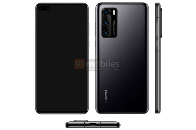 Huawei P40 Pro gây choáng váng với thiết kế "viên thuốc", camera "khủng" - Hình 2 Huawei P40 Pro gay choang vang voi thiet ke
