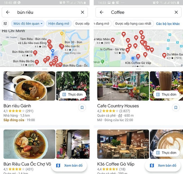 Cách tìm quán ăn ngon mở cửa ngày Tết bằng Google Maps - Hình 4 Cach tim quan an ngon mo cua ngay Tet bang Google Maps-Hinh-4