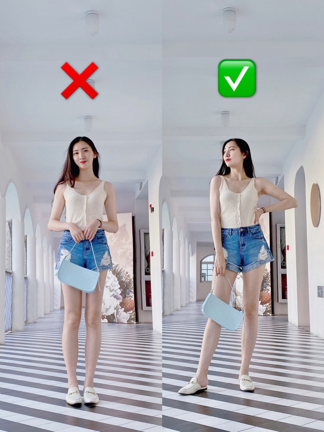 Những cách tạo dáng tuyệt đỉnh để có bức ảnh chân dài 'thần sầu' Nhung cach tao dang tuyet dinh de co buc anh chan dai 'than sau'