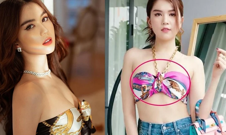 Ngọc Trinh lấy khăn làm áo gợi cảm hút mắt, lộ điểm hớ hênh