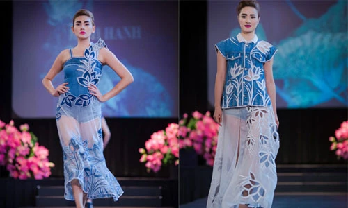 NTK Minh Hạnh, Quang Nhật biến hóa với chất liệu jeans