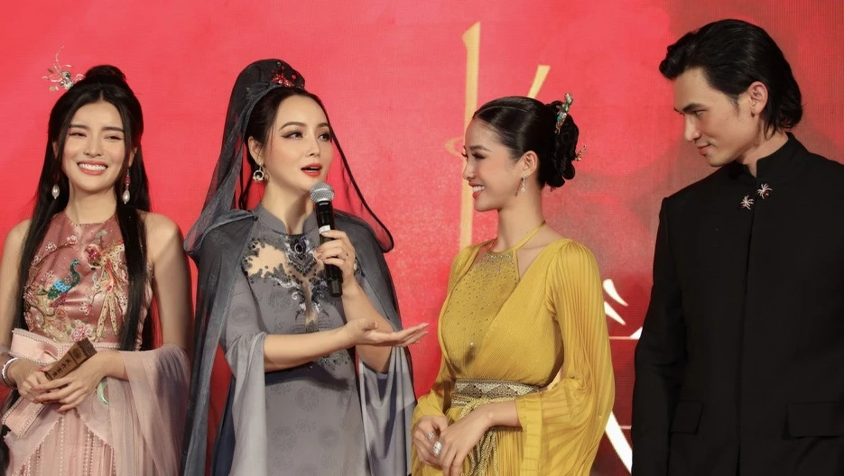 Mai Thu Huyền và dàn sao Việt tham dự buổi ra mắt phim "Kiều"