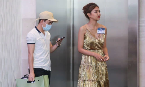 Phan Mạnh Quỳnh âm thầm đưa bạn gái đi thi The Face