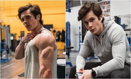 Chàng trai hít đất 2.020 lần/ ngày, khoe body 6 múi 