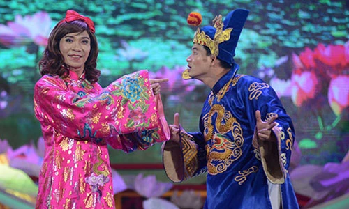 Ảnh hài Bắc Đẩu Công Lý và Nam Tào Xuân Bắc