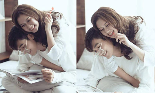 Diễn viên Hương Giang khoe bạn trai sau thời gian làm mẹ đơn thân