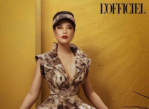 Trương Ngọc Ánh quyến rũ, thần thái rạng ngời trên bìa tạp chí Nga