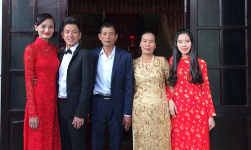 Lê Thúy tất bật đám hỏi tại Quảng Bình