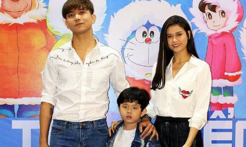 Trương Quỳnh Anh, Tim đưa con trai đi xem phim sau khi ly hôn