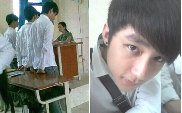 Dân mạng “đào mộ” ảnh Sơn Tùng bị cô giáo hỏi tội thời cấp 3