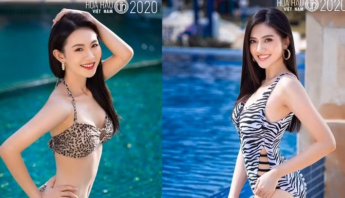 Thí sinh Hoa hậu Việt Nam 2020 khoe dáng nóng bỏng với bikini