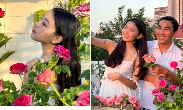 Con gái MC Quyền Linh cực xinh đẹp ở tuổi 16