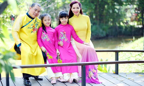 Sao Việt rực rỡ sắc màu đón Tết Ất Mùi 2015