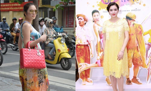 Lý Nhã Kỳ từ quý cô thành bà bầu vì trang phục