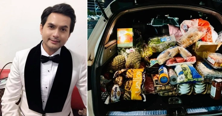 Sao Việt ở Mỹ xếp hàng tại siêu thị mua đồ ăn tích trữ giữa dịch Covid-19