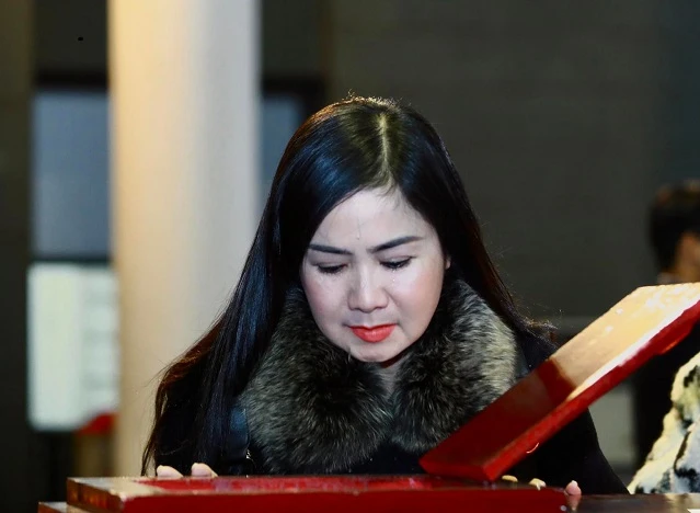 Hình ảnh xúc động trong đám tang NSND Doãn Hoàng Giang