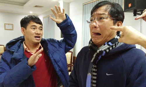 Ảnh hậu trường dìm hàng ekip Táo quân 2015