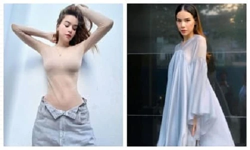 Hồ Ngọc Hà "cuồng bó sát" bất ngờ chuộng váy áo kiểu bà bầu