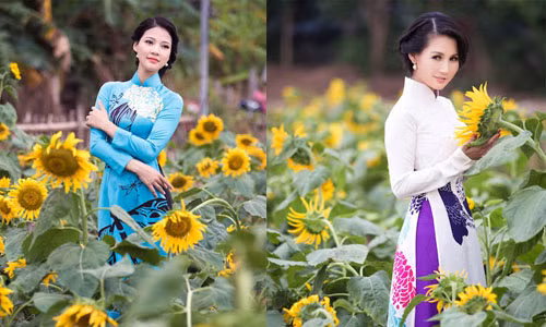 Trần Thị Quỳnh đọ dáng thướt tha cùng Sonya Sương Đặng