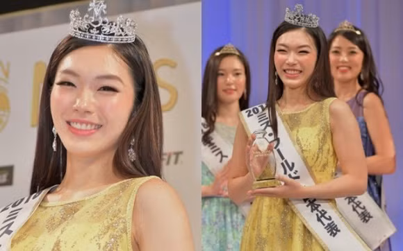 Ngắm Hoa hậu Thế giới Nhật Bản bị chê kém sắc, thân hình lép kẹp