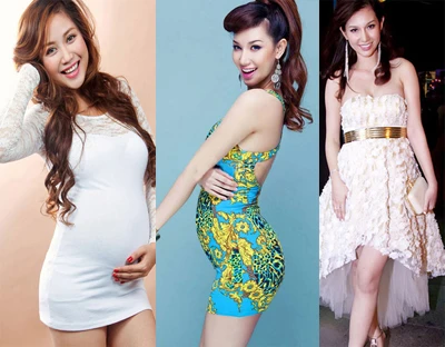 Chấm điểm thời trang bầu của sao Việt