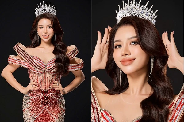 Á hậu Bùi Thị Huyền nhuận sắc, vóc dáng đẹp tựa “thần Vệ Nữ”