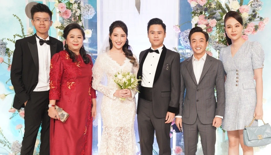 Vợ chồng Cường Đô La dự đám cưới Phan Thành - Primmy Trương