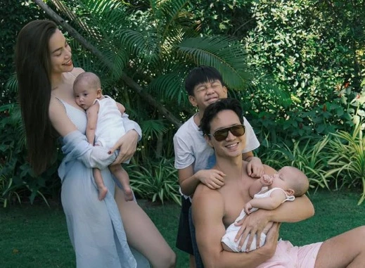 Ảnh đời thường đẹp như bìa tạp chí của gia đình Hồ Ngọc Hà