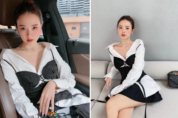 Midu xinh đẹp, gợi cảm với áo khoét sâu