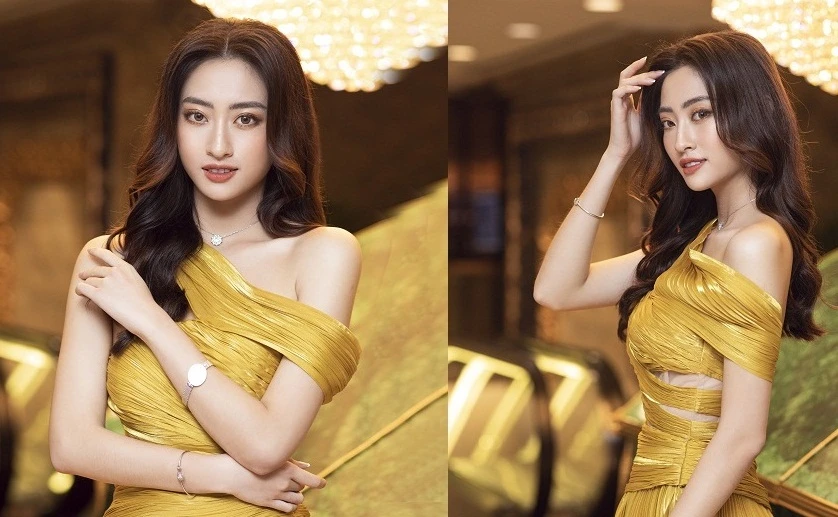 Lương Thùy Linh đeo trang sức 1,3 tỷ sang chảnh đi sự kiện 