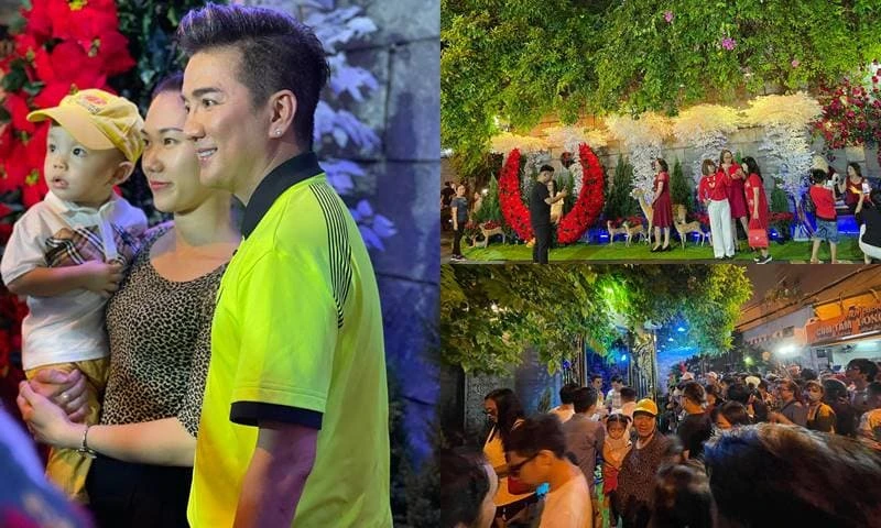 Đàm Vĩnh Hưng niềm nở đón fan check-in ở biệt thự triệu đô 