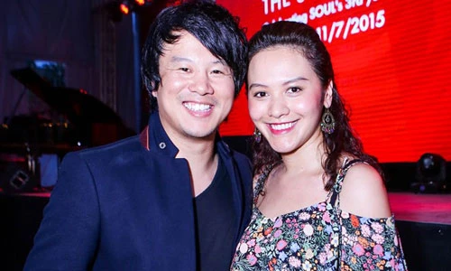 Cận cảnh vợ Thanh Bùi khi mang bầu 5 tháng