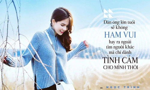 Phát ngôn để đời của Ngọc Trinh về chuyện yêu đại gia