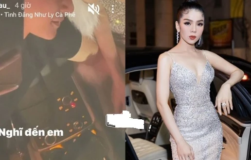 Lệ Quyên bị "tóm gọn" khoảnh khắc tình tứ bên Lâm Bảo Châu