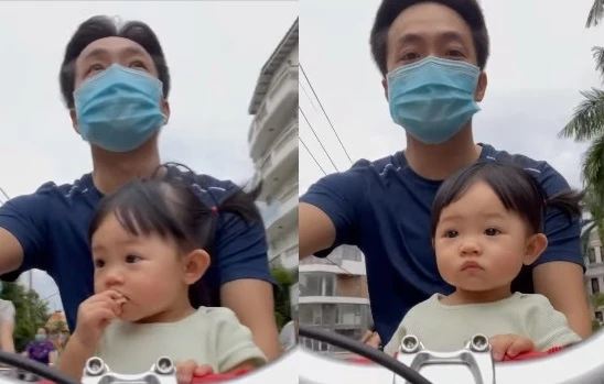 Cho con gái ra đường không đeo khẩu trang, Cường Đô la nói gì?