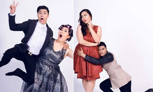 Lâm Vinh Hải được người tình ngàn cân bế bổng