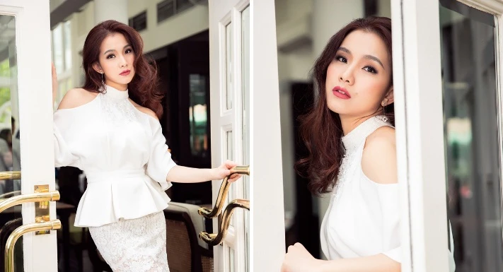 10 năm ở ẩn, Hoa hậu Thùy Lâm vẫn đẹp quyến rũ, hạnh phúc ấm êm