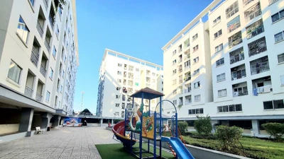 Dự án căn hộ Thanh Bình dành cho người thu nhập thấp (đã bàn giao) tại phường Bình Hòa (thuộc TP Thuận An cũ), TPHCM. Ảnh: Hồng Phúc.