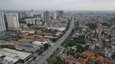 Thời gian qua, bất động sản đón dòng vốn khá dồi dào. Ảnh: Quang Vinh.