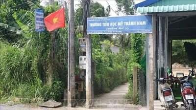 Trường Tiểu học Mỹ Thành Nam. Ảnh: TTXVN