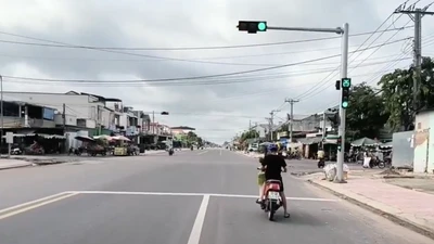 Đường Nguyễn Chí Thanh, TP Tây Ninh. Ảnh minh họa