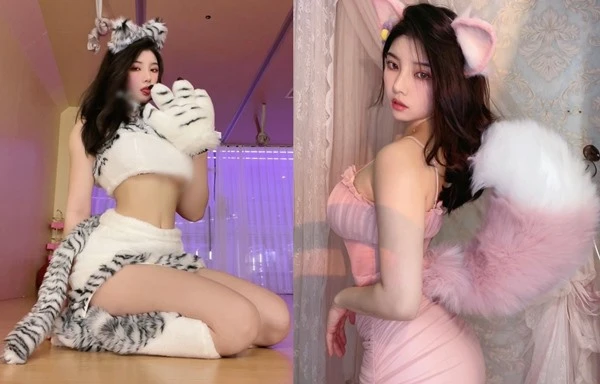 Nàng hot girl hóa thân thành hồ ly gợi cảm “gây mê” người nhìn