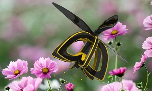 Kinh ngạc những con ong robot có thể thụ phấn cho hoa 