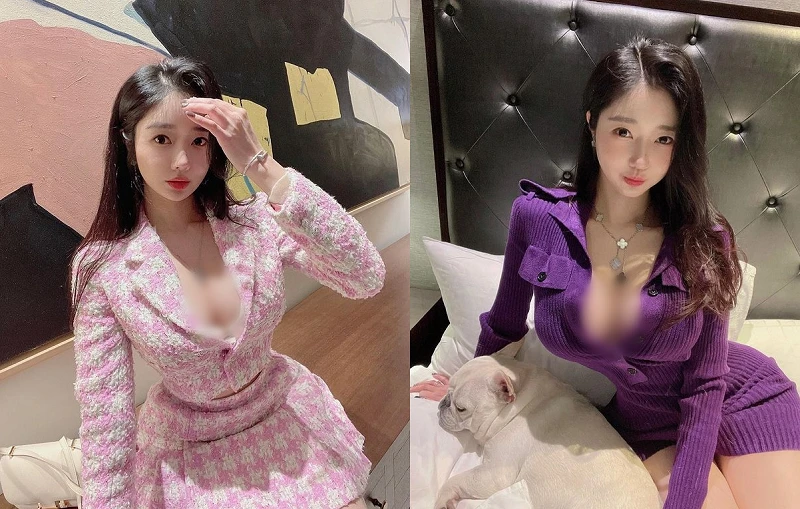 Ngắm hot girl xinh đẹp yêu màu hồng tươi trẻ, nghiện tím thủy chung