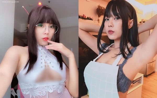 Diện nội y nấu ăn, hot girl khoe dáng khiến người nhìn đỏ mặt