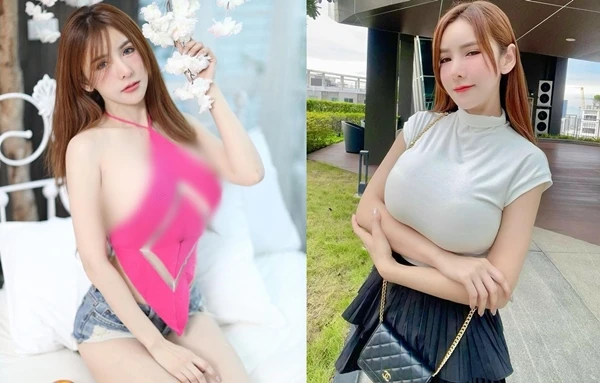 Mặc kín hay hở, hot girl siêu vòng 1 vẫn “đốn tim” người nhìn 