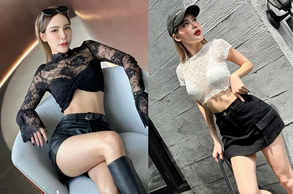 Mê mẩn hot girl xinh đẹp diện đồ xuyên thấu khoe body bốc lửa